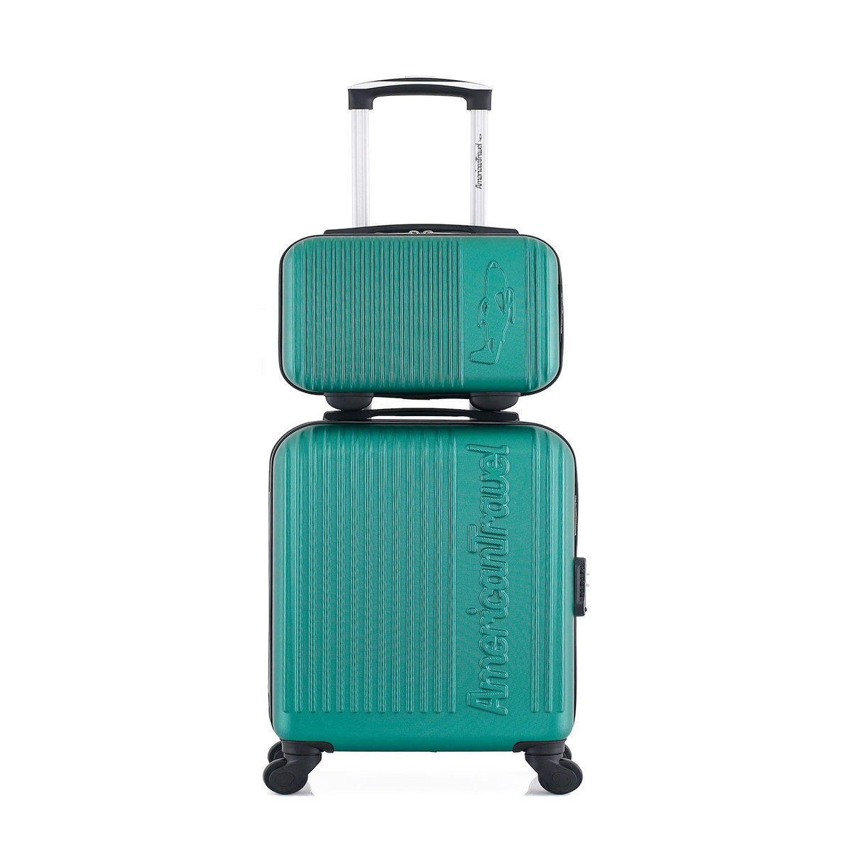 AMERICAN TRAVEL AMERICAN TRAVEL - Set de 2 Valises NASHVILLE-H 50 cm 4 Roues