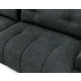 Voir la diapositive 6 : BEST MOBILIER Luzzio - canapé d'angle gauche 4 places convertible avec coffre en tissu texturé