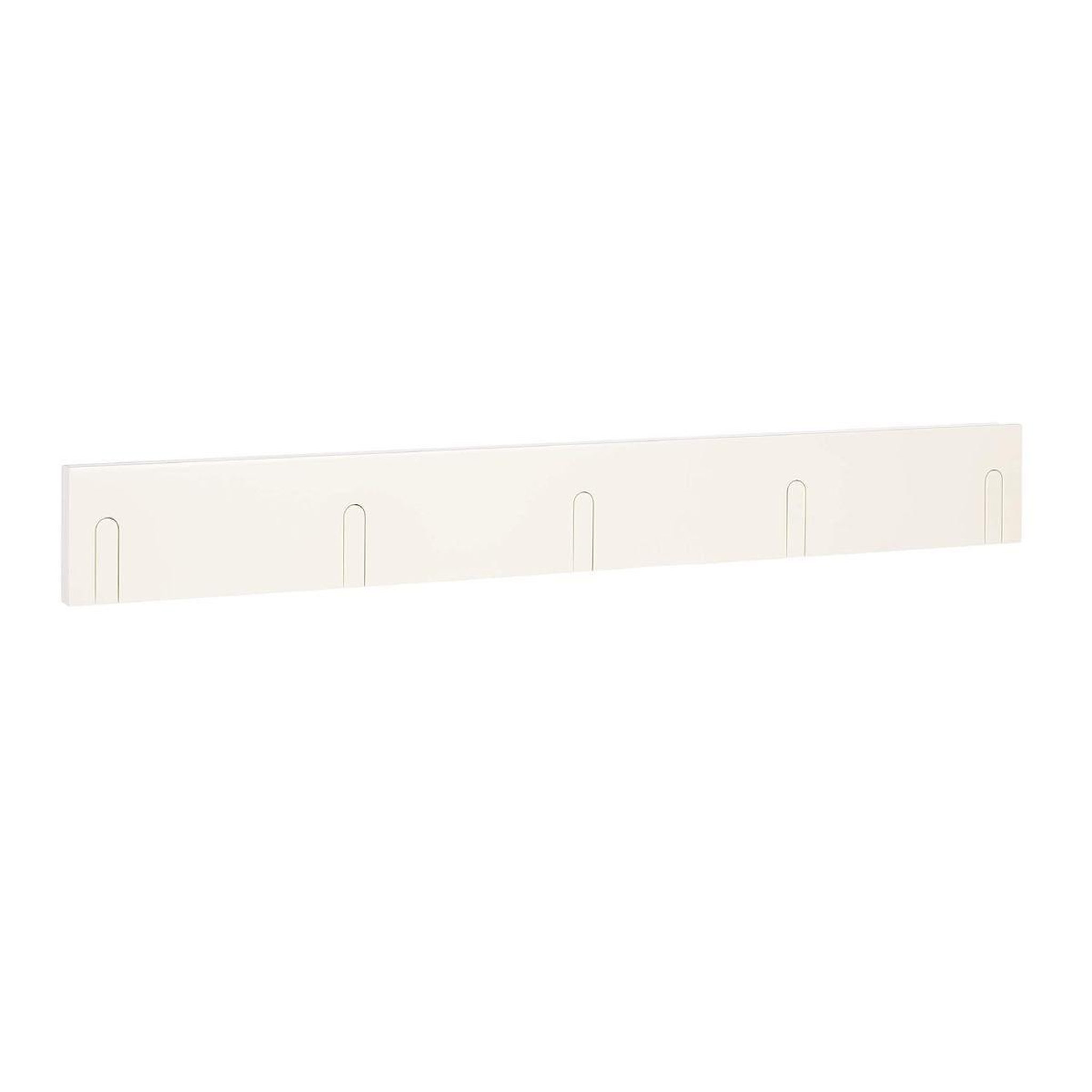Voir la diapositive 2 : Paris Prix Patère murale 5 crochets  epura  82cm blanc