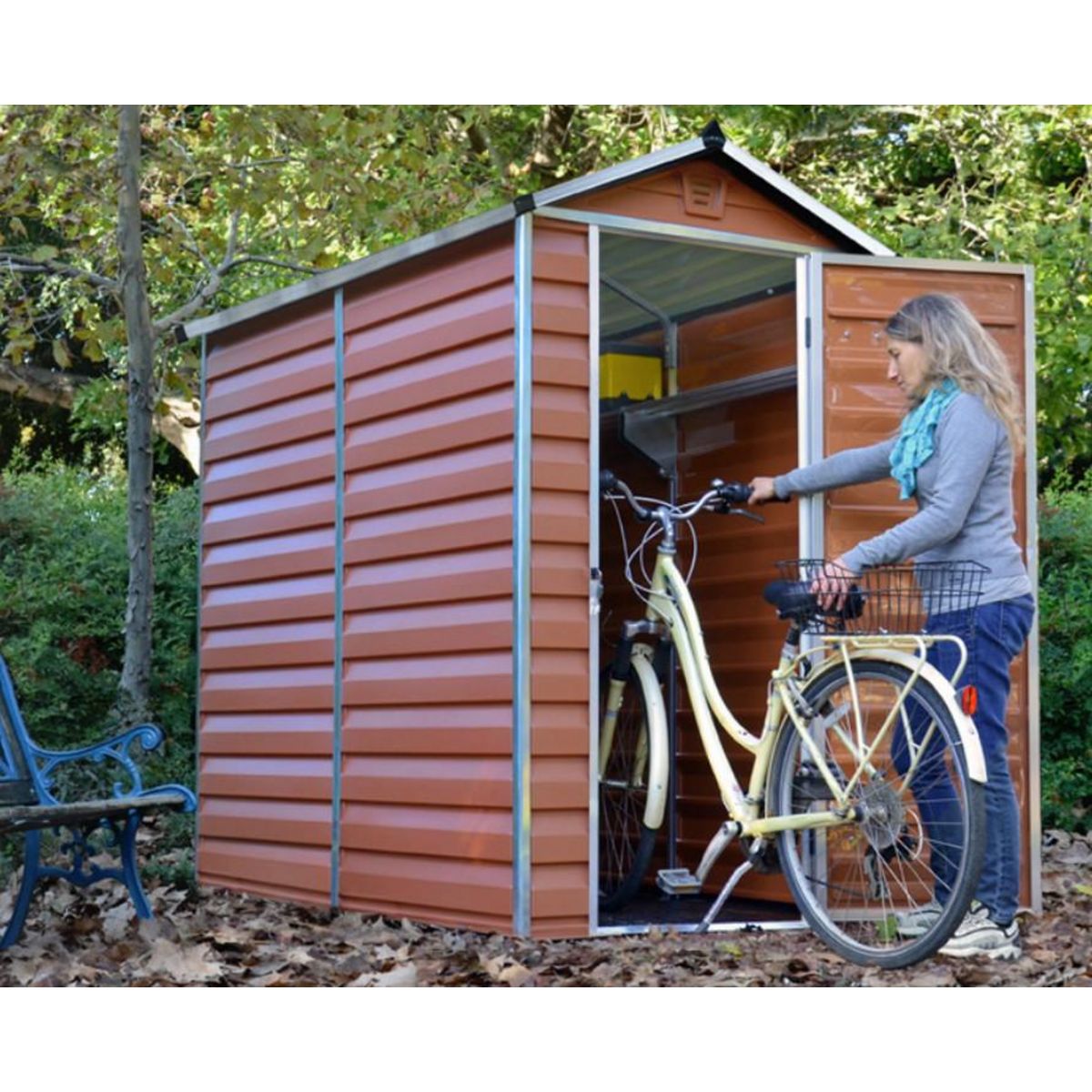 Palram Abris de jardin 1.9m² ambre - 702294