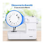 Voir la diapositive 4 : Medion Machine a Coudre - MEDION - SM 70 - 71W - 12 Points - 700 tr/min - LED - Blanc