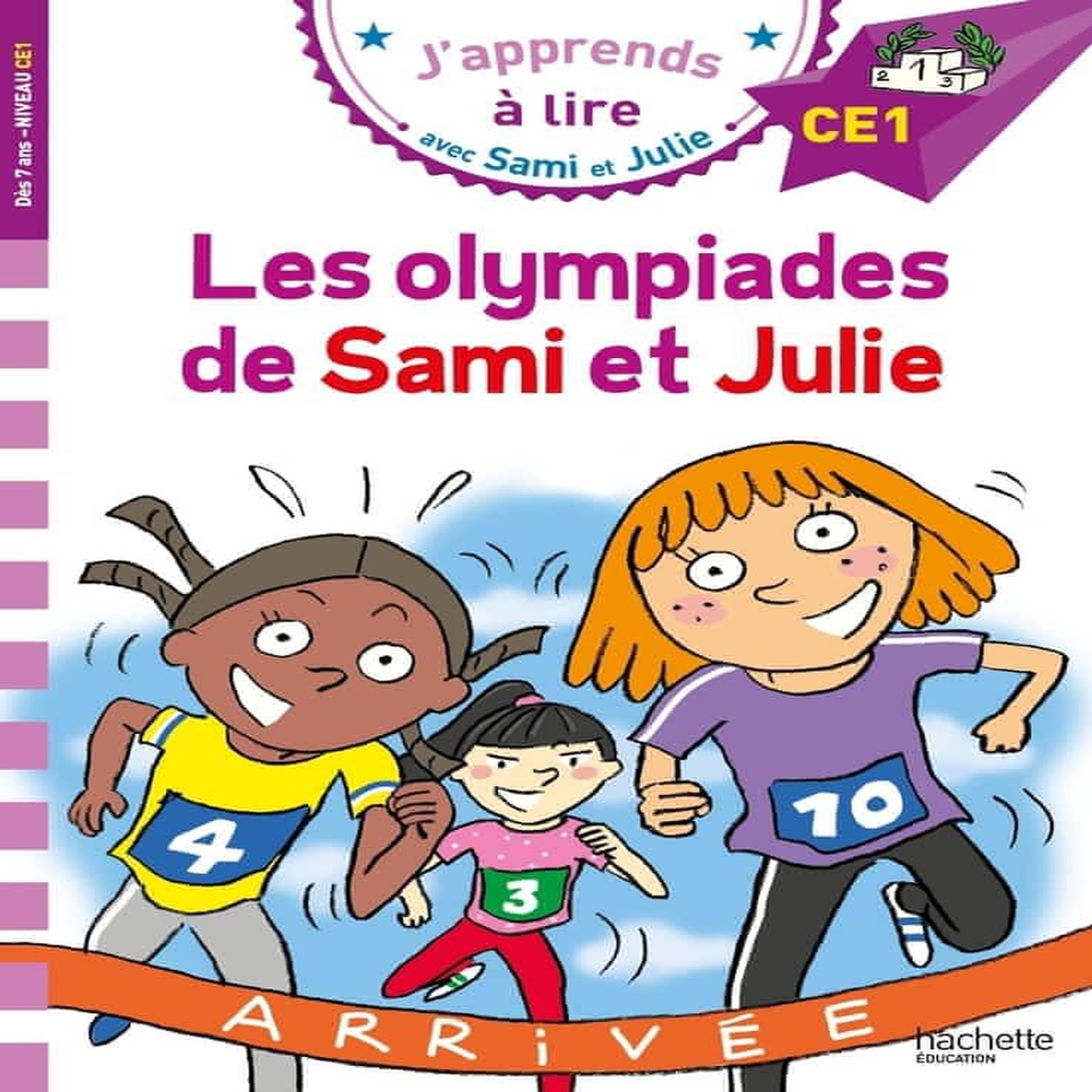 J'APPRENDS A LIRE AVEC SAMI ET JULIE : LES OLYMPIADES DE SAMI ET JULIE. NIVEAU CE1, Fallot Marion