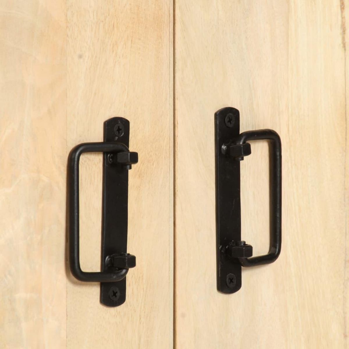 VIDAXL Bibliotheque a 4 niveaux 124x30x180 cm Bois de manguier massif