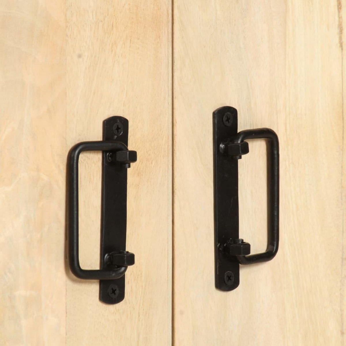 VIDAXL Bibliotheque a 4 niveaux 124x30x180 cm Bois de manguier massif