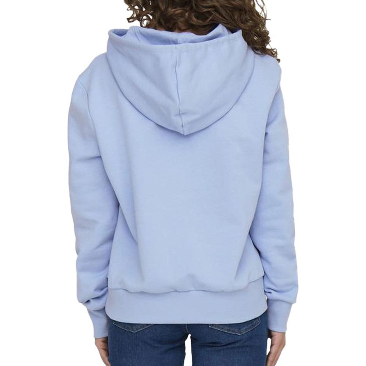 Only Sweat à capuche Bleu Clair Femme Only Noli