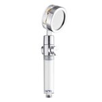 Paris Prix Pommeau de Douche à Hélice  Hydro  25cm Transparent