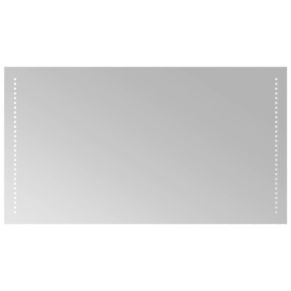 VIDAXL Miroir de salle de bain a LED 50x90 cm