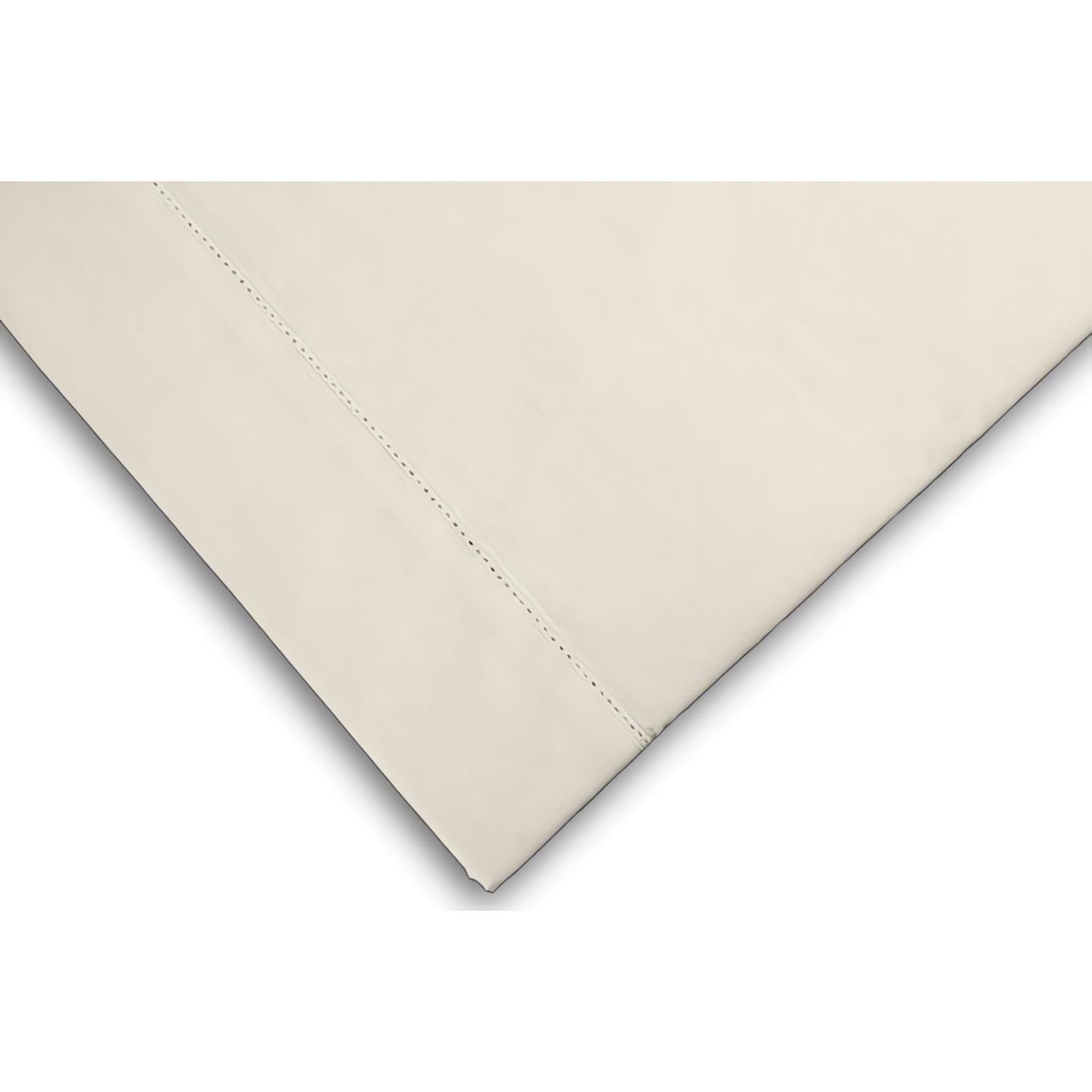Voir la diapositive 2 : SOLEIL D'OCRE Drap plat en coton percale, par soleil d'ocre
