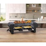 CLATRONIC Grill-raclette Pour 2 Personnes 263694 Clatronic Noir
