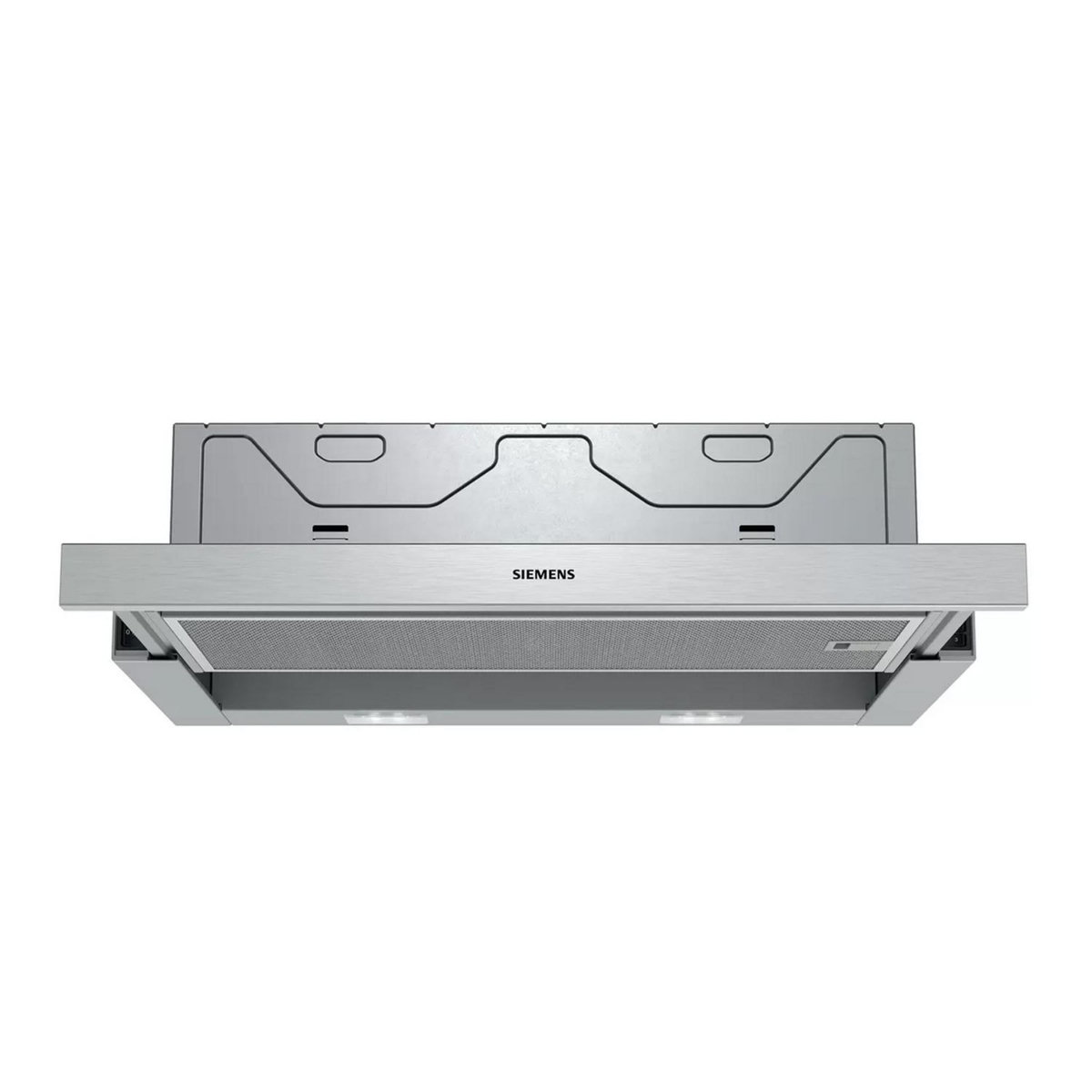 Siemens Hotte télescopique 60cm 389m³/h argent métallisé - li64mb521