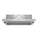 Siemens Hotte télescopique 60cm 389m³/h argent métallisé - li64mb521