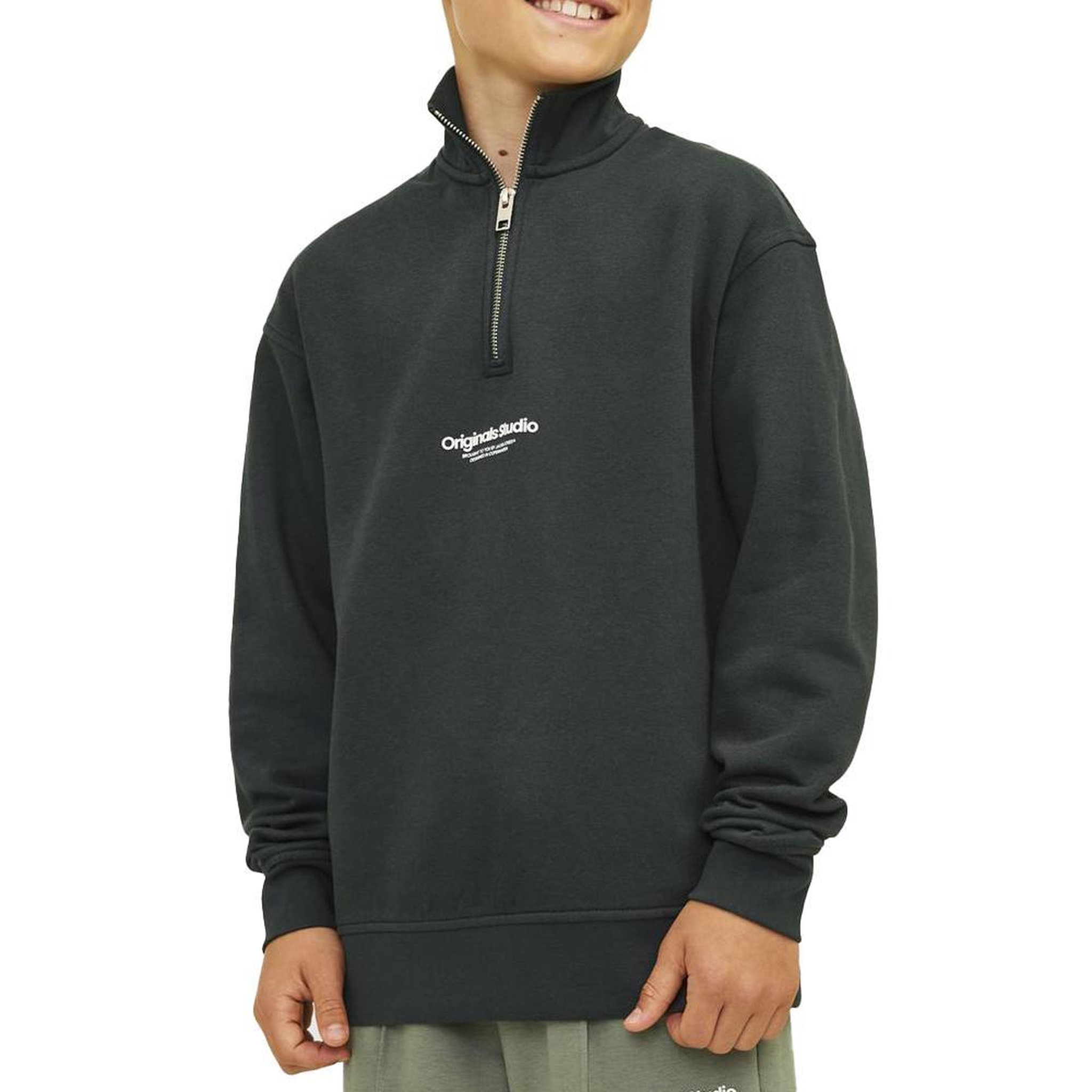 Voir la diapositive 1 : Jack & Jones Sweat Vert Foncé Garçon Jack & Jones Vesterbro