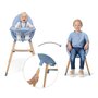 Voir la diapositive 4 : KINDERKRAFT Chaise haute 2en1 fini 2 pratique et confortable