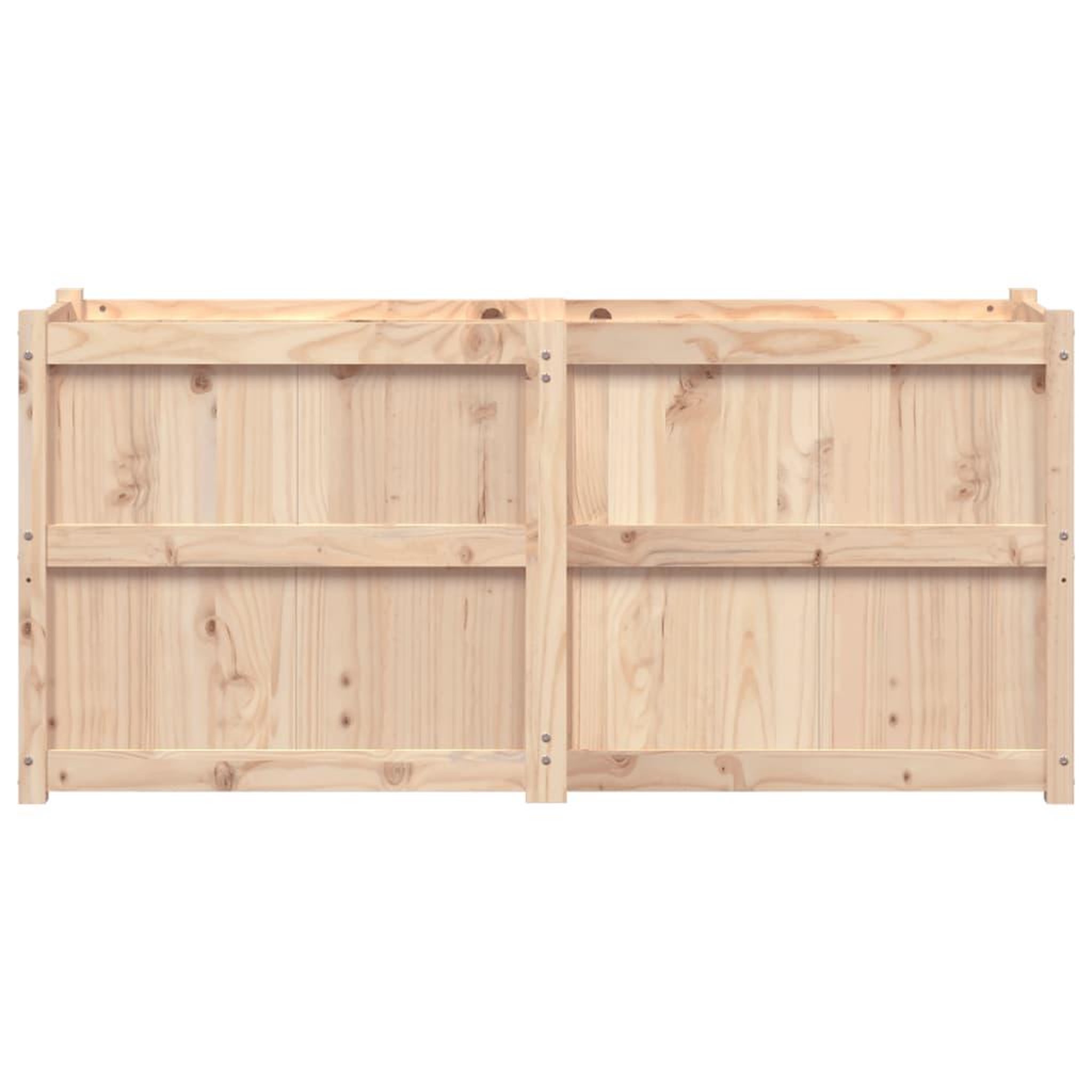 Voir la diapositive 5 : VIDAXL Jardiniere 150x50x70 cm bois de pin massif