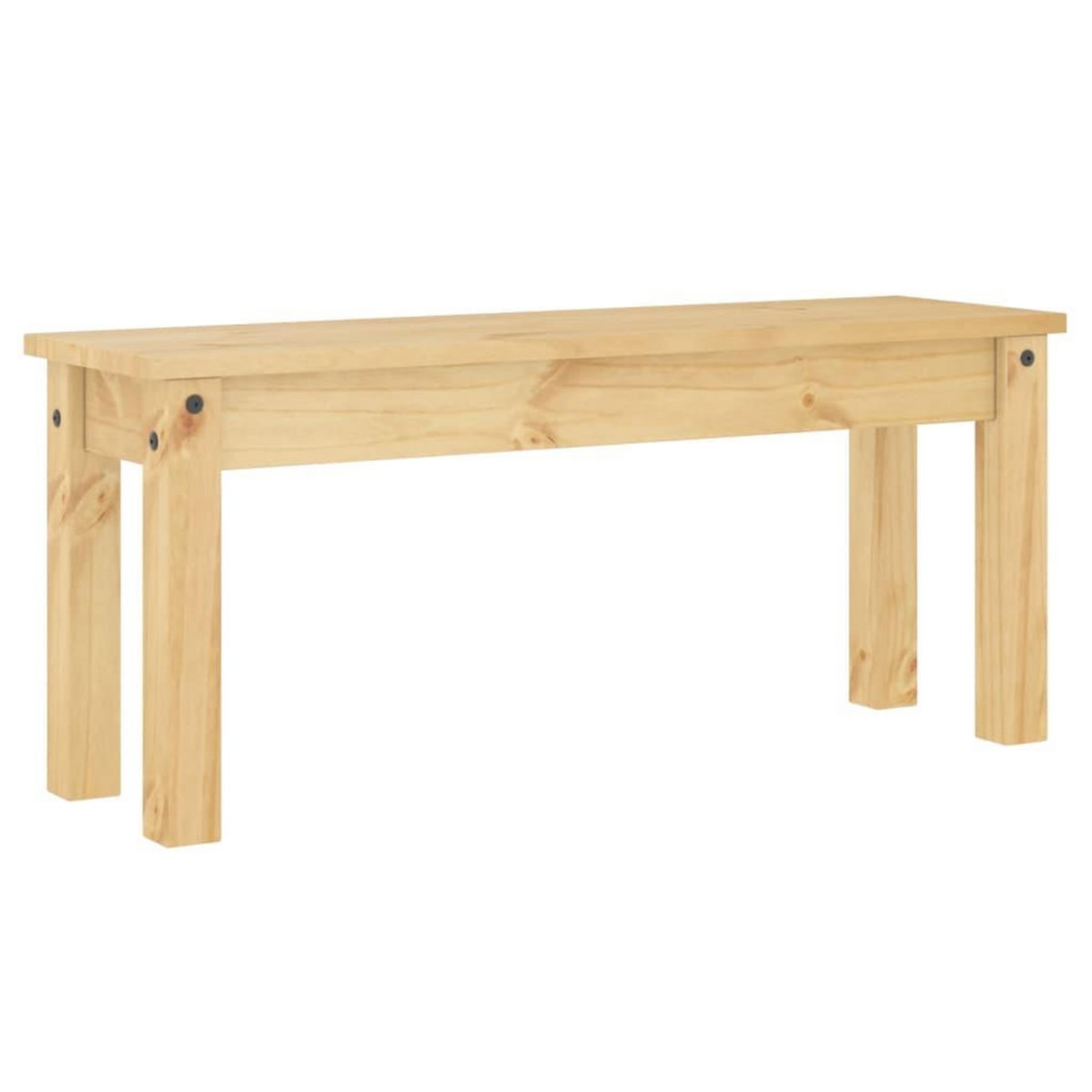 VIDAXL Banc a manger Panama 105x30x45 cm bois massif de pin