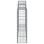 Voir la diapositive 5 : VIDAXL Paniers a gabions arques 11 pcs 300x30x100/120 cm fer galvanise