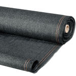 ID MARKET Brise vue renforcé 1,5 x 10 M gris 220 gr/m² luxe PRO