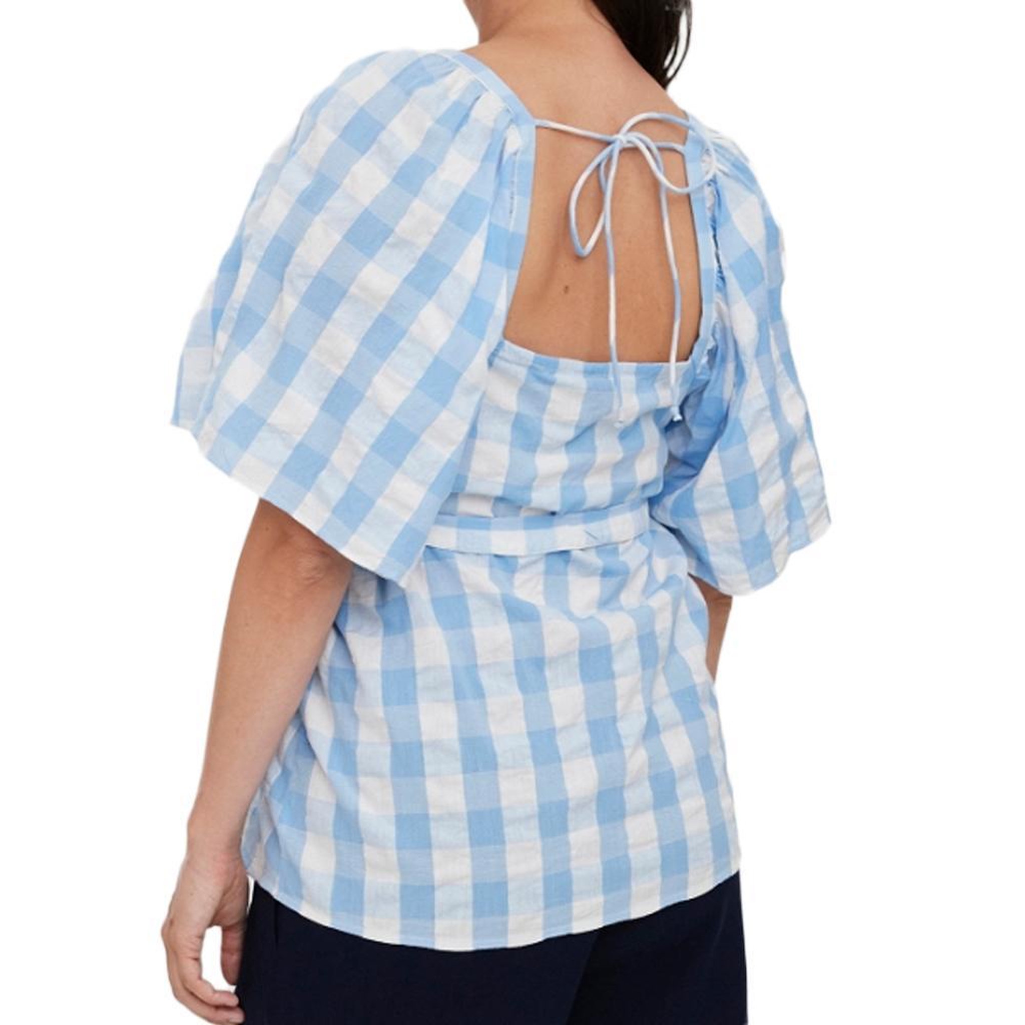 Voir la diapositive 2 : VERO MODA MATERNITY T-Shirt de Grossesse Bleu/Blanc Femme Vero Moda Maternity 20017546