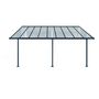 Voir la diapositive 4 : Pergola adossable aluminiun - 16.37m²  