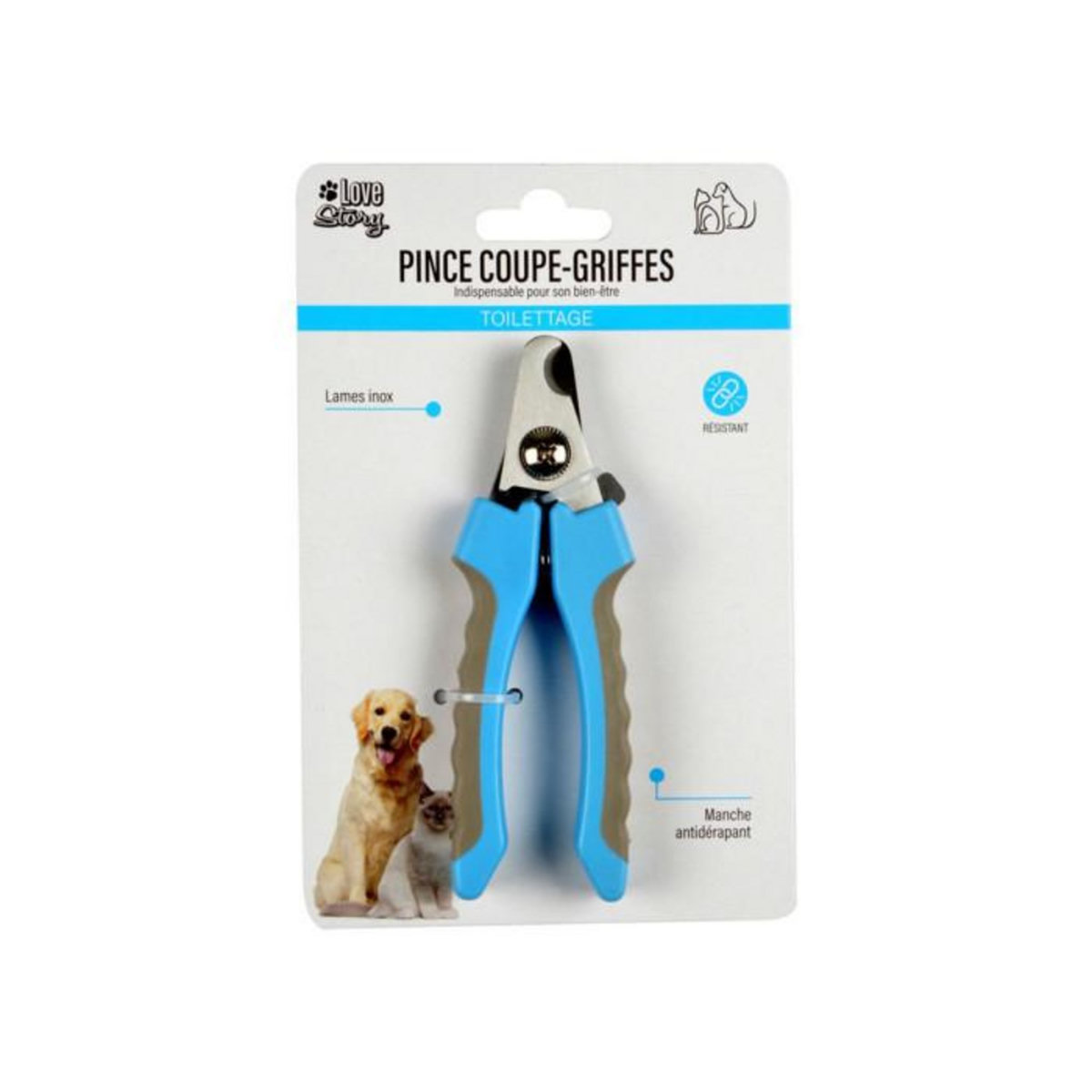 Paris Prix Pince Coupe Griffes  Chien & Chat  12cm Bleu