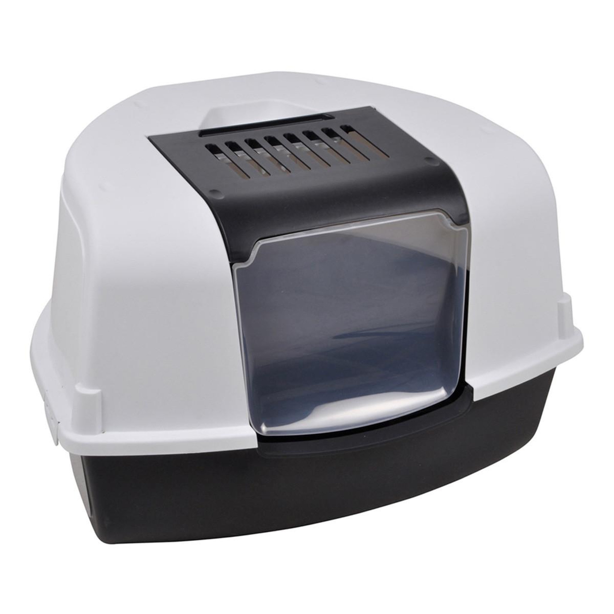 LOVE STORY Litière pour Chat  Toilette  58cm Anthracite