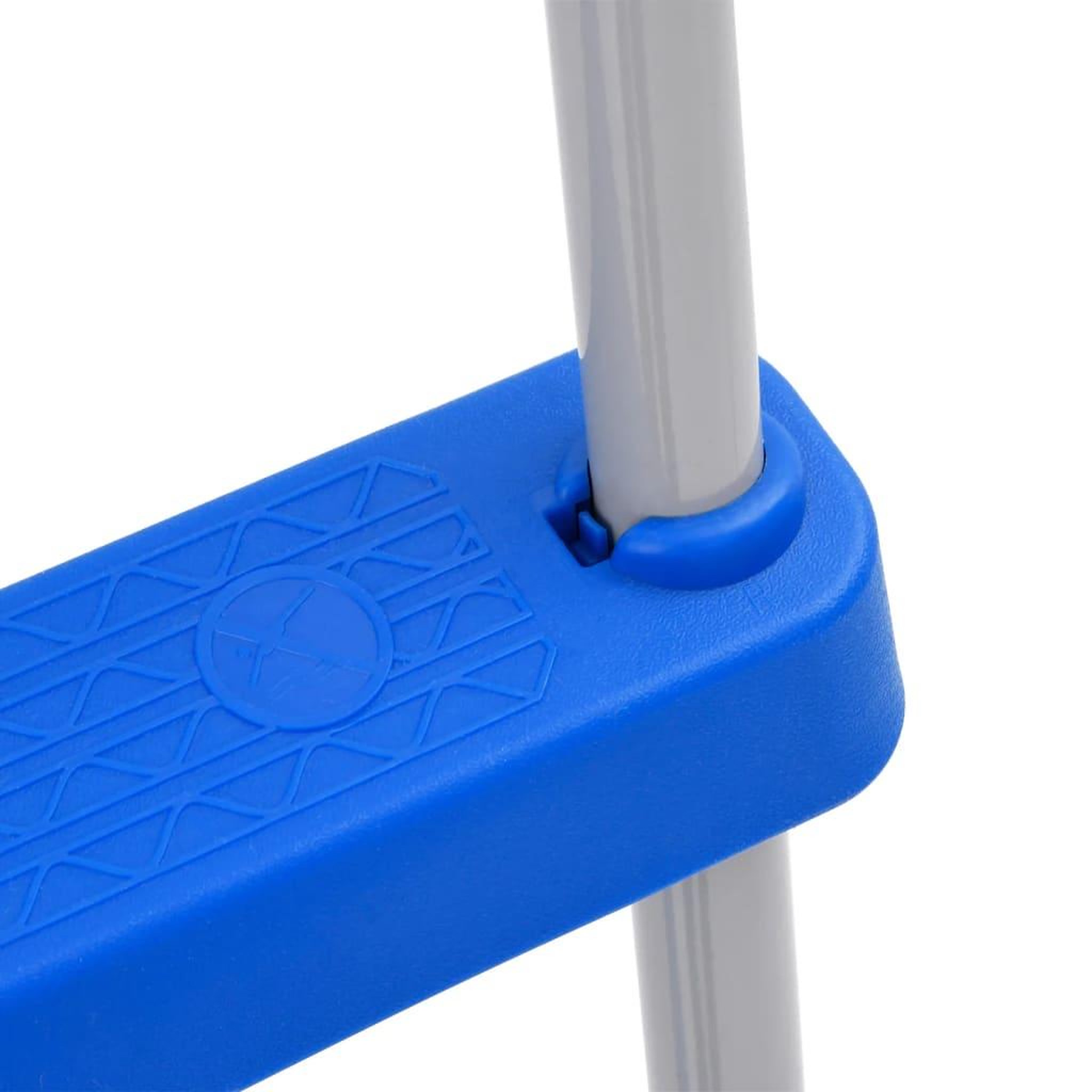 Voir la diapositive 5 : VIDAXL Echelle de piscine pour piscine hors sol 84 cm acier plastique