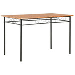 VIDAXL Table a manger Marron 120x70x75 cm MDF