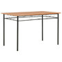 Voir la diapositive 1 : VIDAXL Table a manger Marron 120x70x75 cm MDF