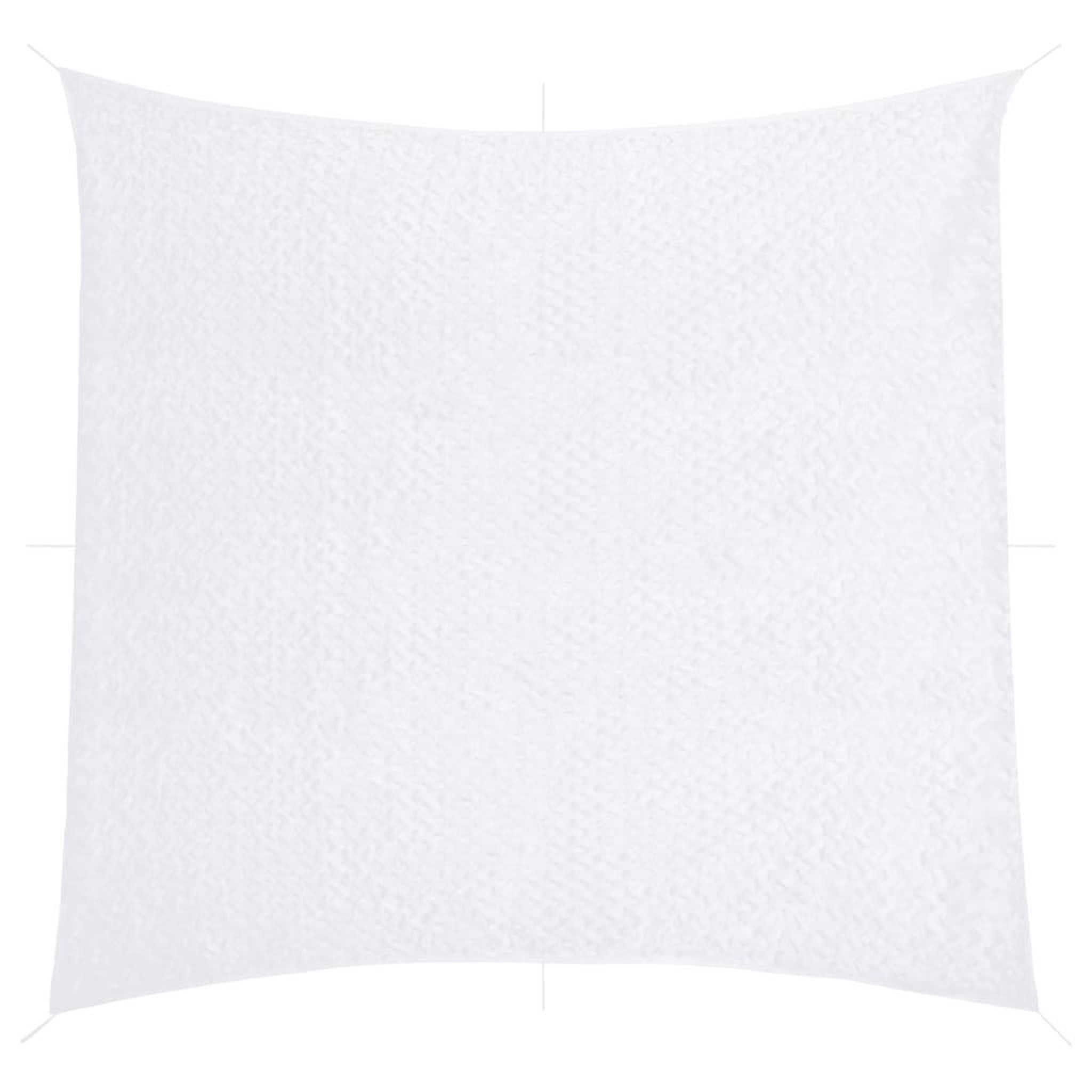VIDAXL Filet de camouflage avec sac de rangement 521x493 cm blanc