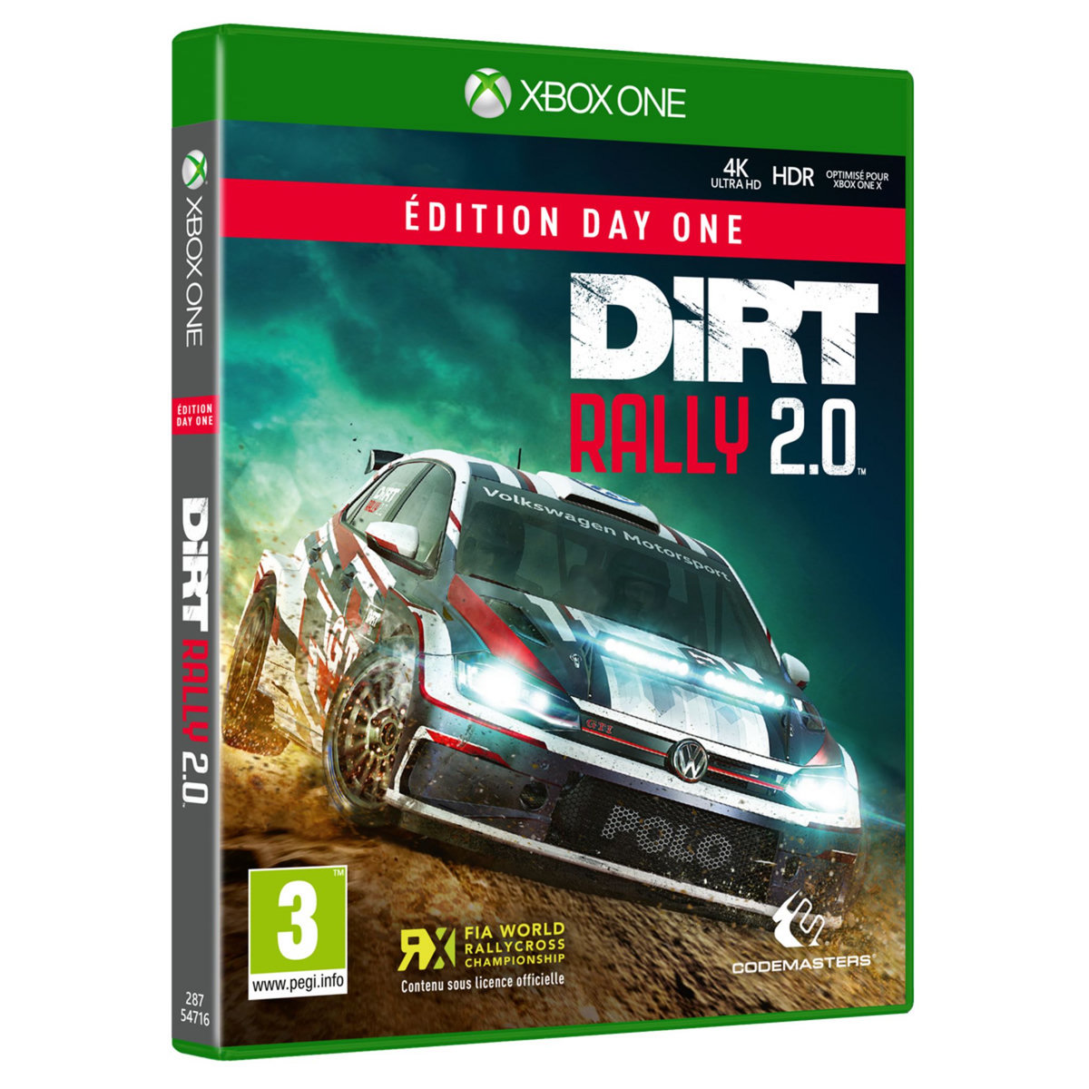 DiRT Rally 2.0 Day One Edition XBOX ONE