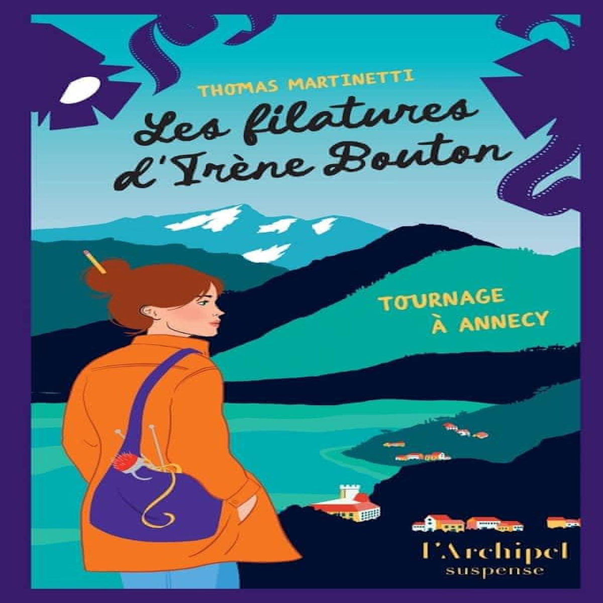 LES FILATURES D'IRENE BOUTON. TOURNAGE A ANNECY, Martinetti Thomas