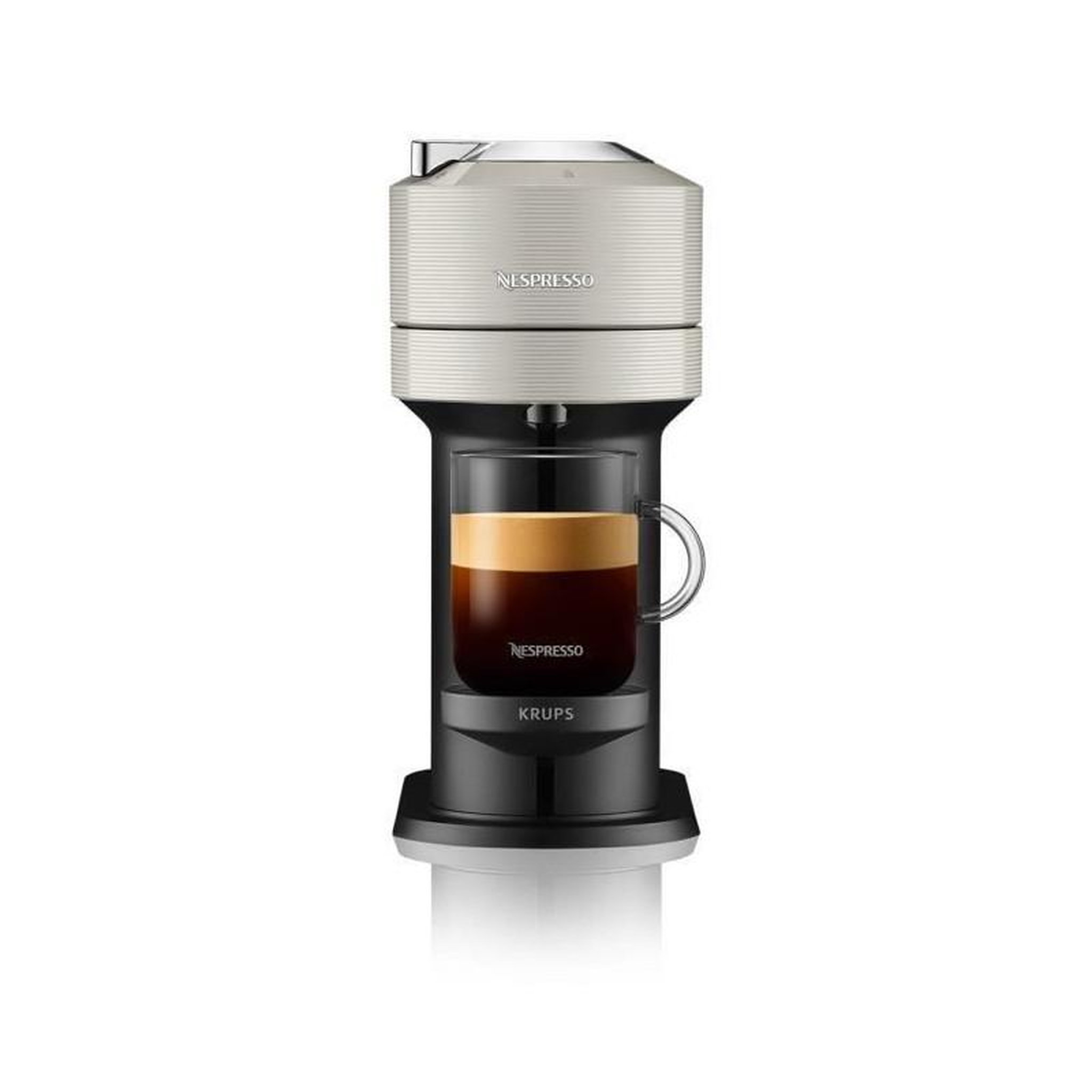 Voir la diapositive 5 : NESPRESSO KRUPS Vertuo Next Machine Expresso Nespresso 1.1L Gris Clair YY4298FD