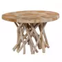 Unamourdetapis Table basse ENI en bois fait main