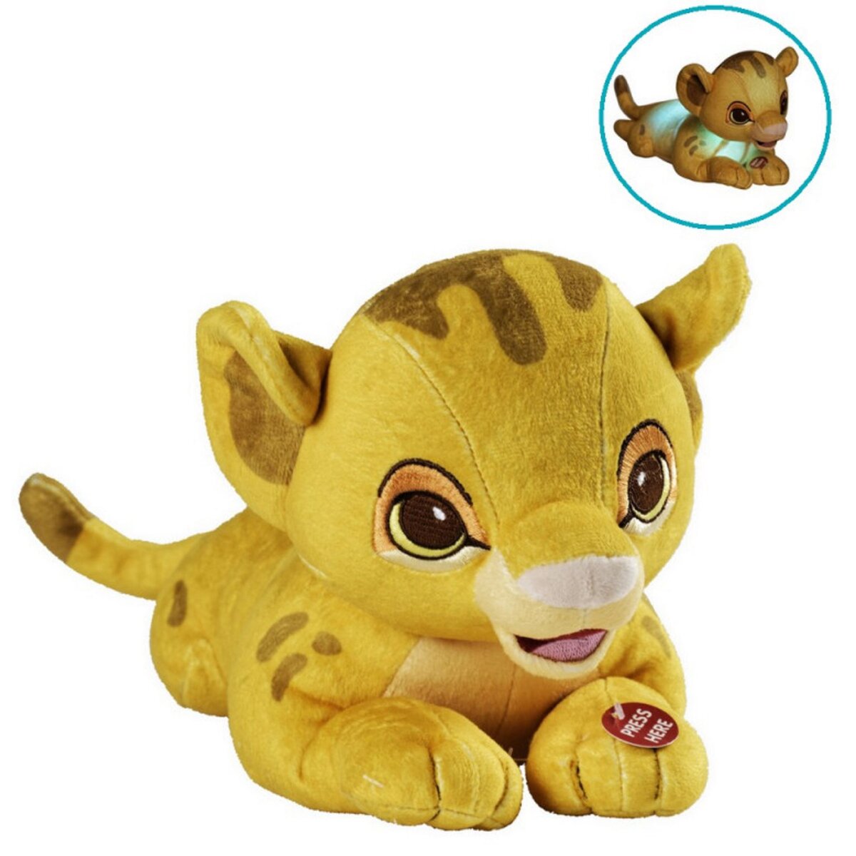 peluche simba le roi lion disney doudou simba 25 cm