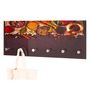 Voir la diapositive 3 : Paris Prix Patère Murale 6 Crochets  Imprimé  70cm Multicolore