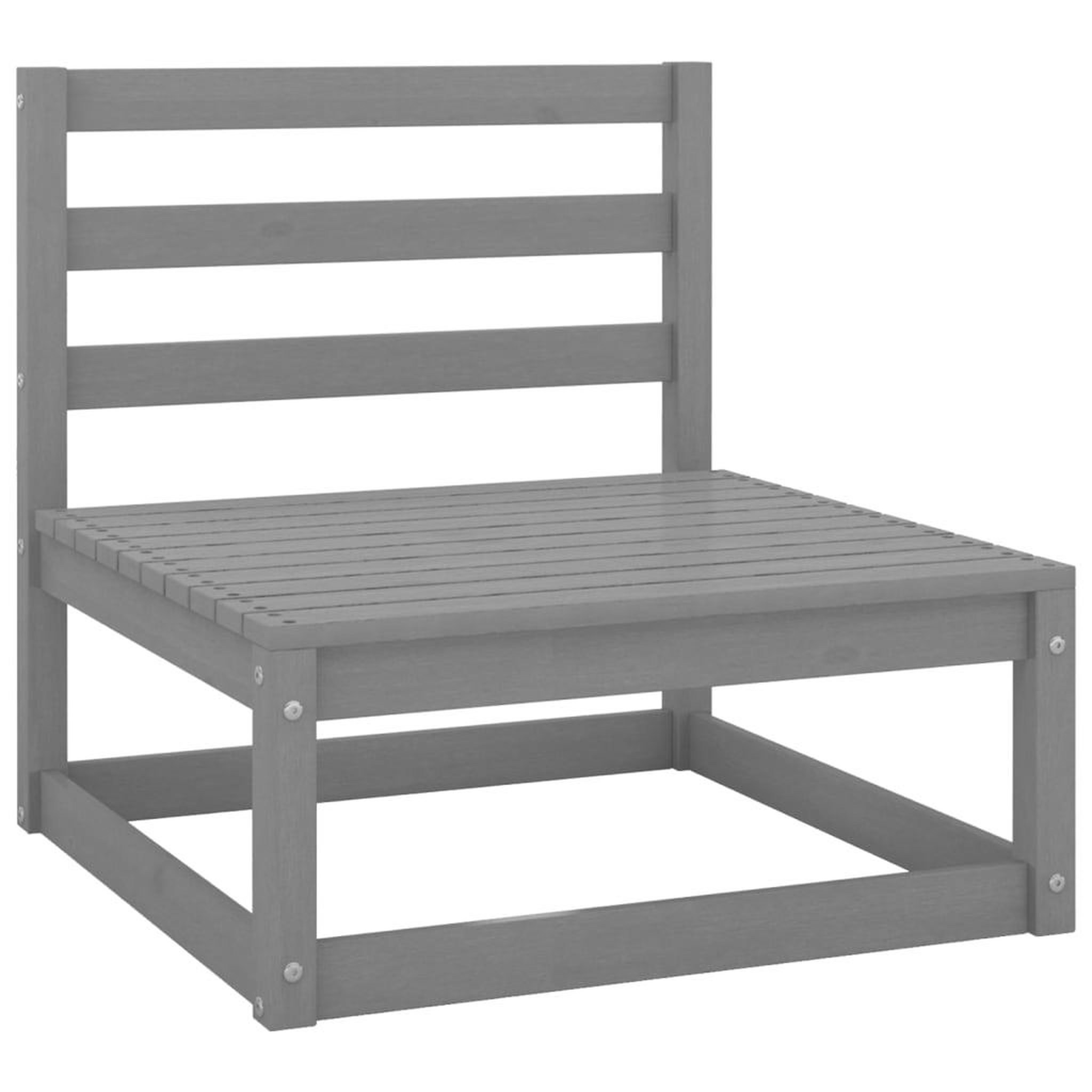 Voir la diapositive 5 : VIDAXL Salon de jardin 12 pcs bois de pin massif