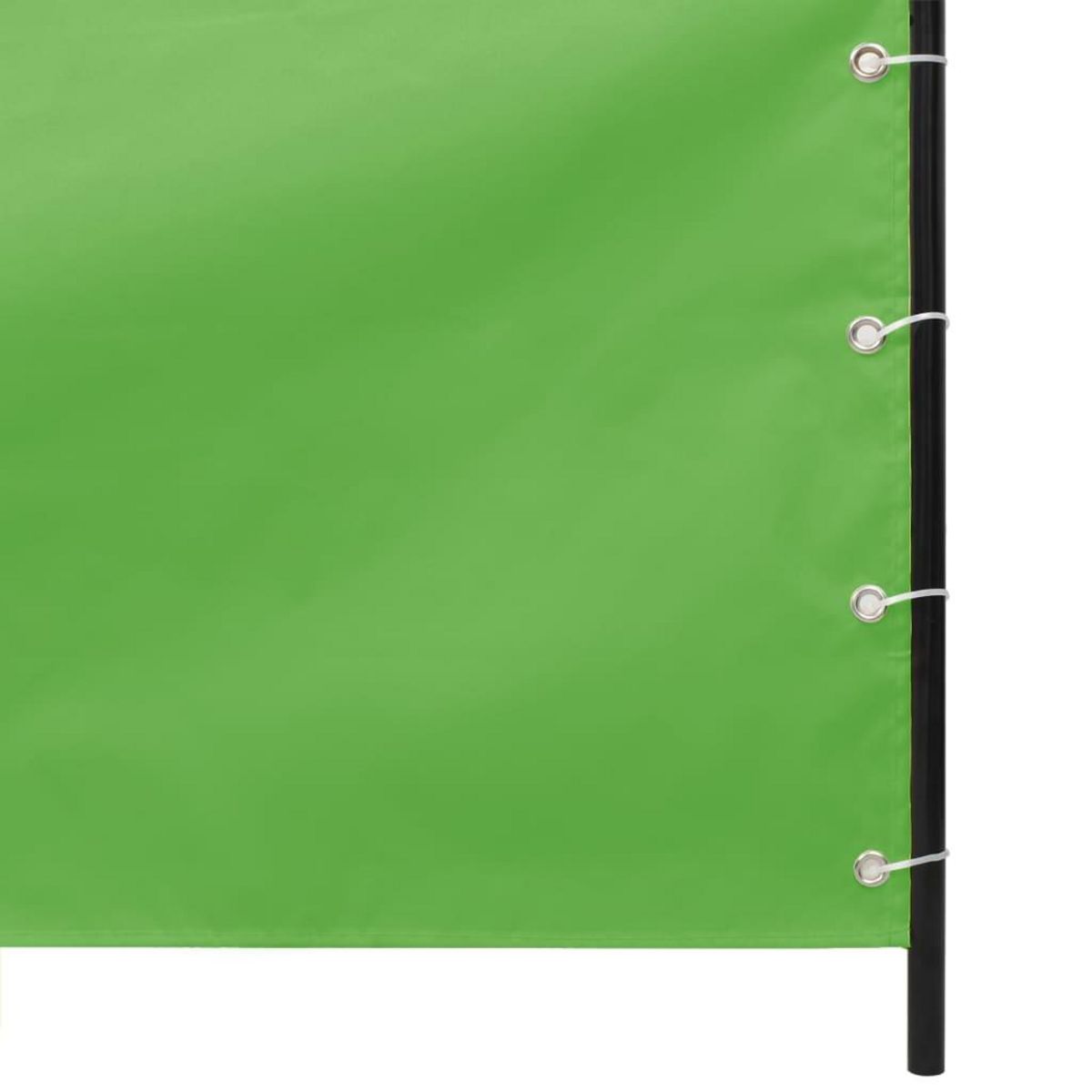 VIDAXL Ecran de balcon Vert clair 160x240 cm Tissu Oxford