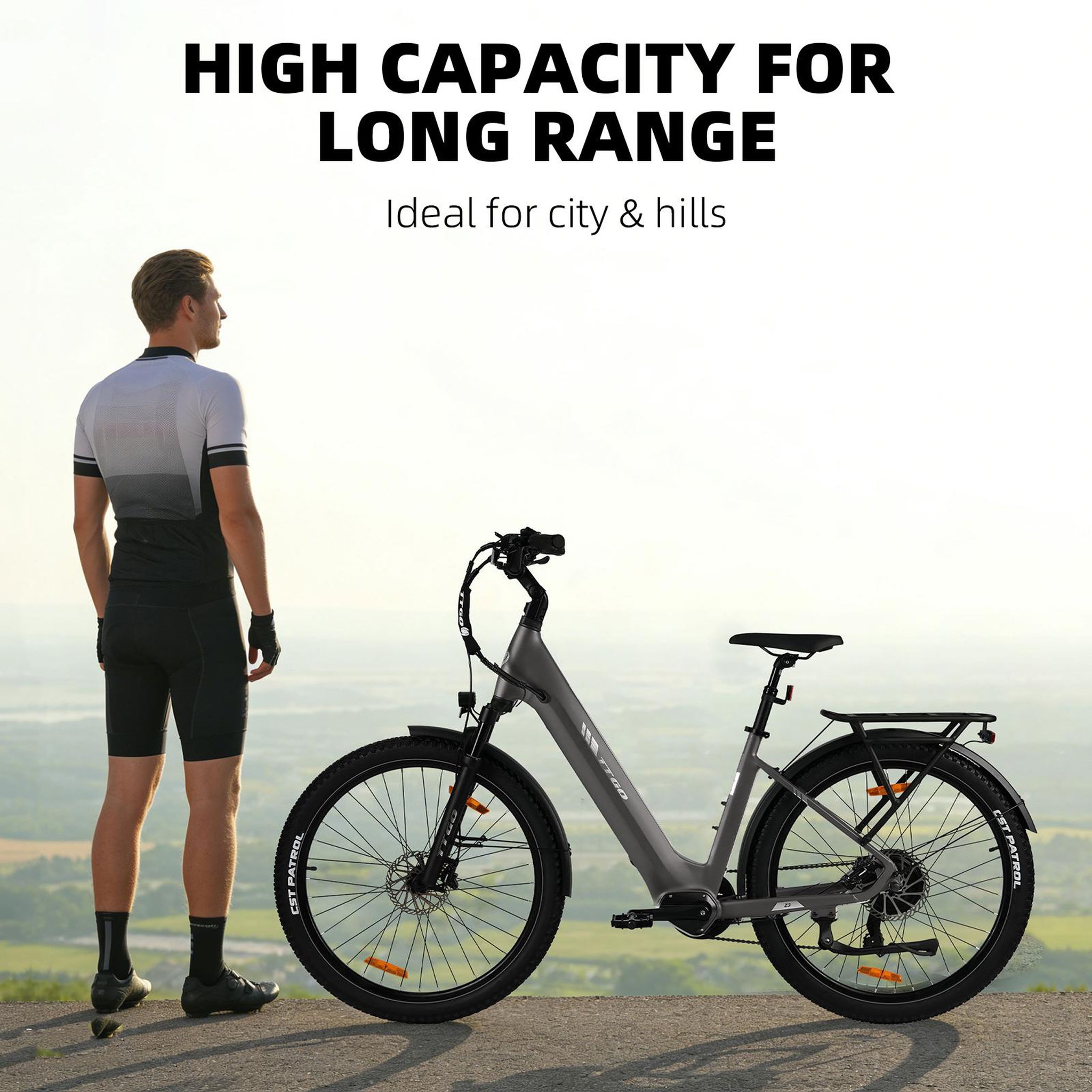 Voir la diapositive 6 : TTGO Vélo électrique urbain TTGO Z3 27,5''