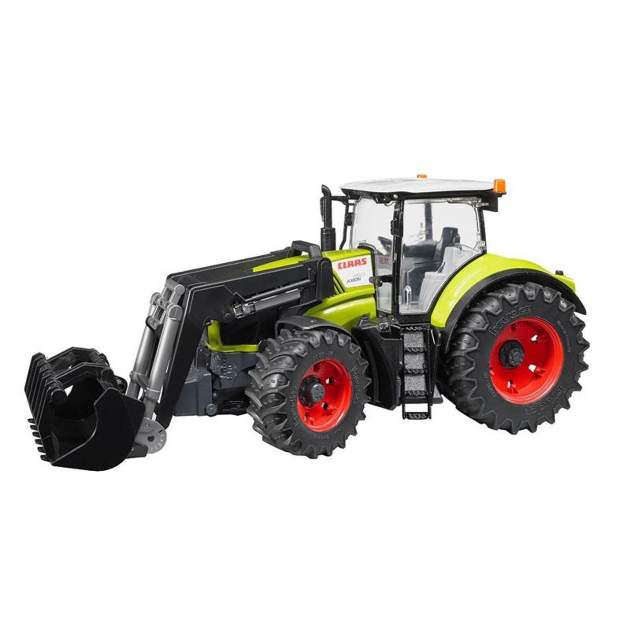 Voir la diapositive 2 : Bruder - Tracteur Claas Axion 950 avec chargeur frontal