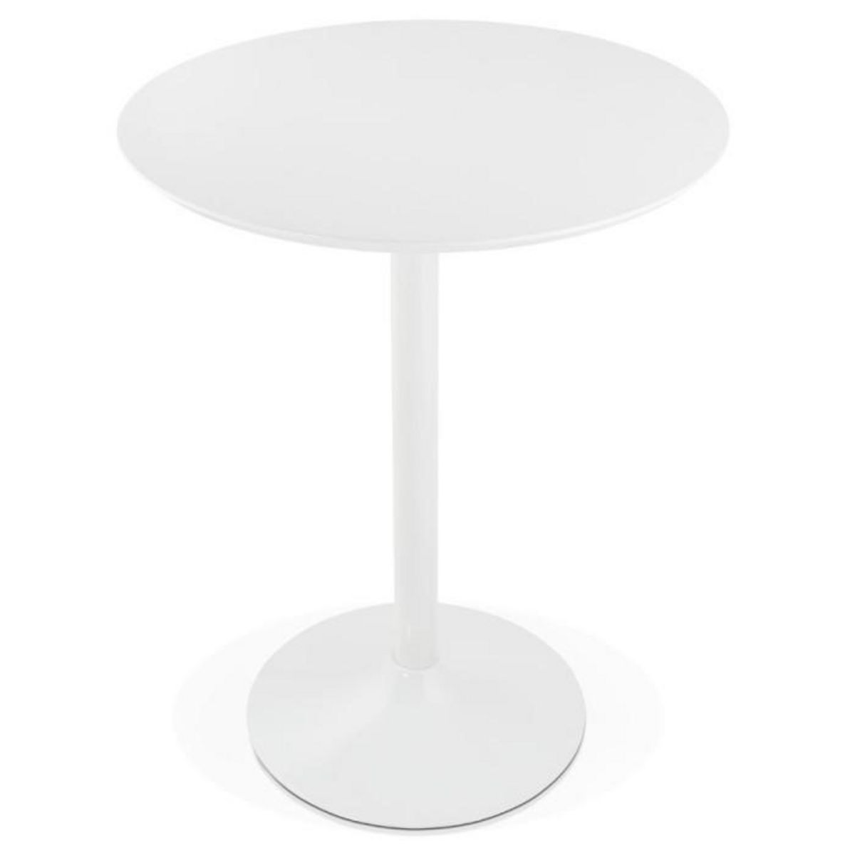 Paris Prix Table de Bar  Alysson  90cm Blanc