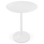 Voir la diapositive 3 : Paris Prix Table de Bar  Alysson  90cm Blanc