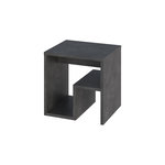 Habitat et Jardin table d'appoint en bois  Bon  40 x 35 x 40 cm - Gris rétro
