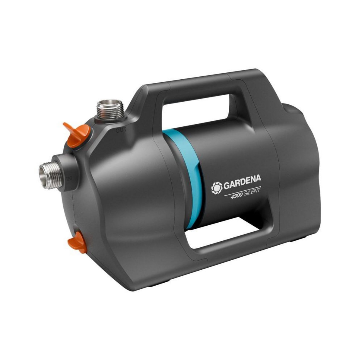 Gardena Pompe d'arrosage de surface 4300 Silent - 650 W, 4300 l/h, 4,3 bar