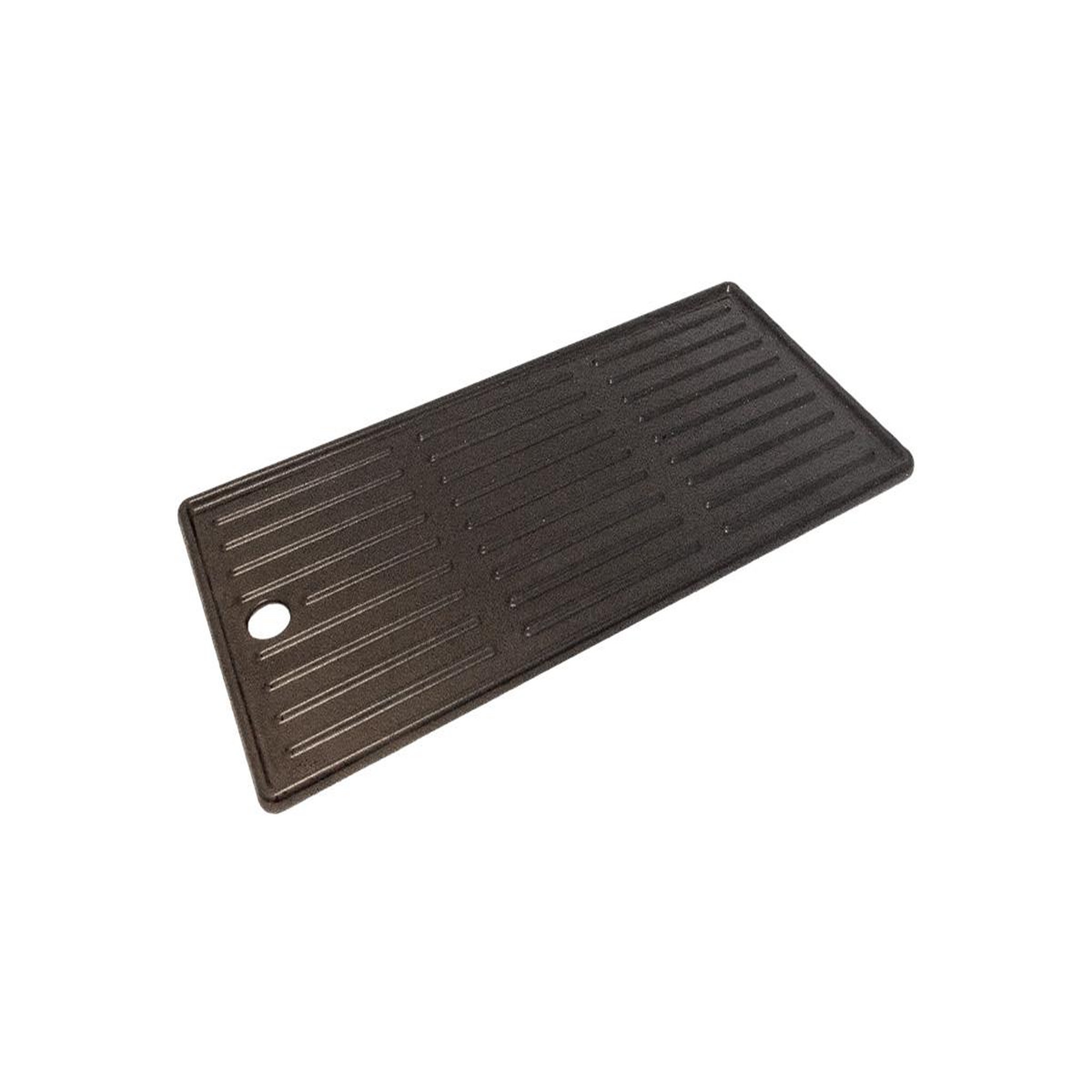 CHAR-BROIL Plancha en fonte 43,5 x 20,8 cm pour barbecue 3 brûleurs - char-broil