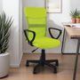 Voir la diapositive 2 : IDIMEX Chaise de bureau JOGO assise pivotante