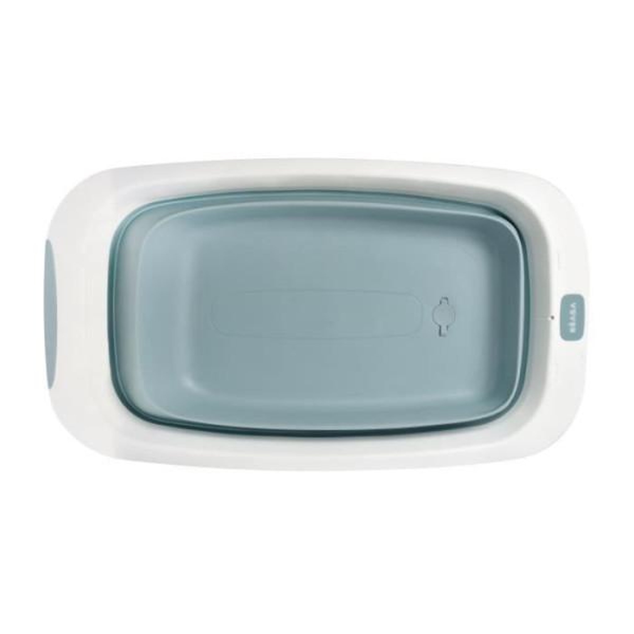Voir la diapositive 2 : MARKET24 BÉABA - Baignoire Pliable bébé - Ultra Compacte - Pieds antidérapants - Bouchon de vidange - Eazy Pop Camélé'O - 29L - Ble