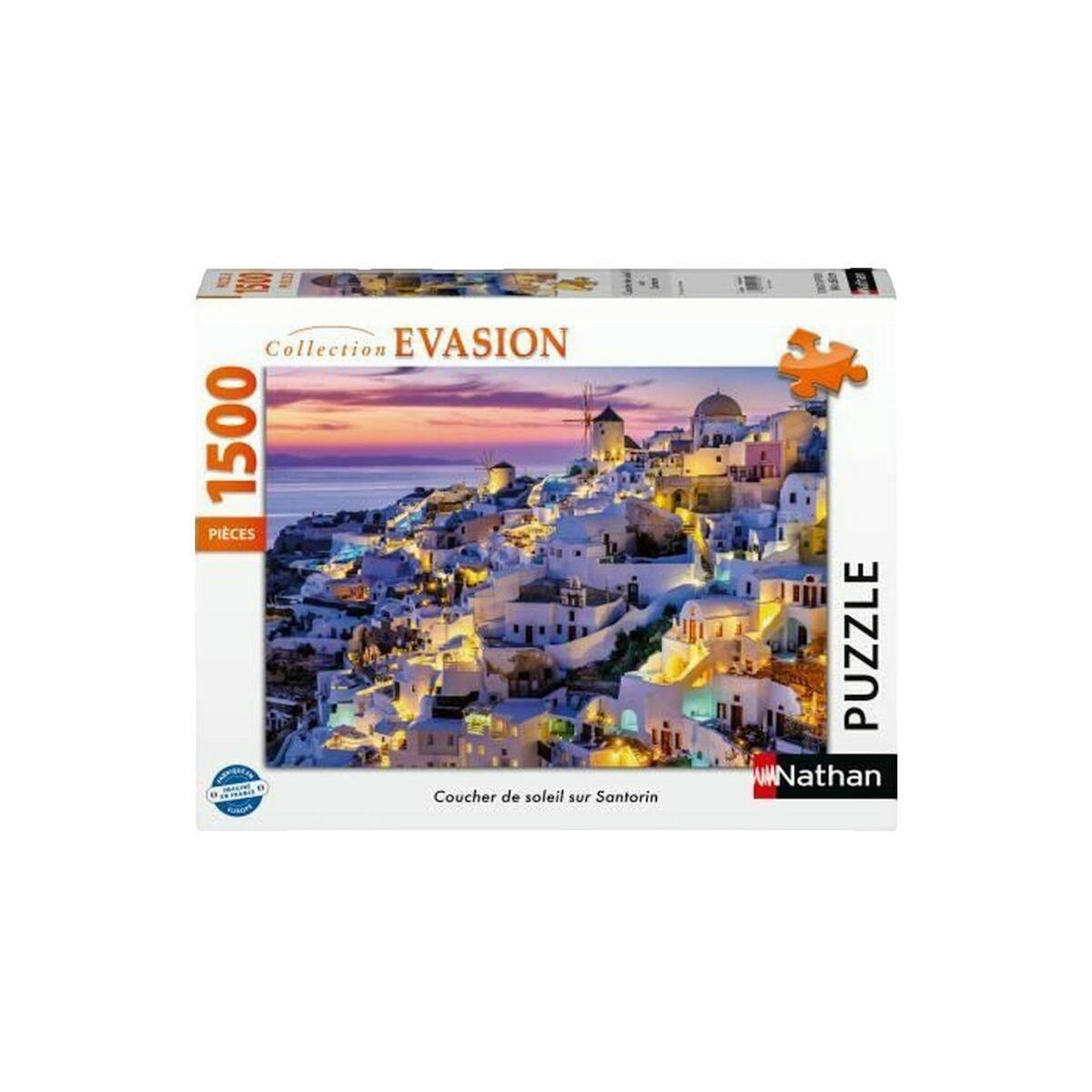 RAVENSBURGER Puzzle Ravensburger Coucher de soleil sur Santorin