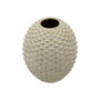 Voir la diapositive 2 : Paris Prix Vase Design en Céramique  Pepipas  28cm Gris & Or