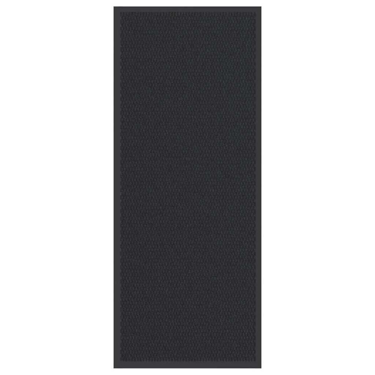 VIDAXL Paillasson noir 60x150 cm