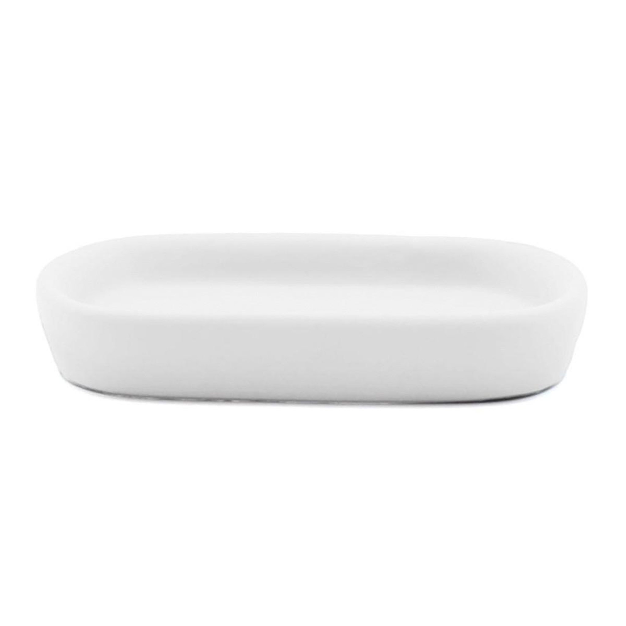 Douceur d'Intérieur Porte-savon en céramique  ceralia  13cm blanc